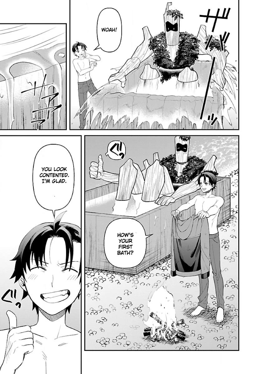 Isekai Yururi Camp Chapter 4 page 29 - Chapter 4: Bath Time And The Injured Elf