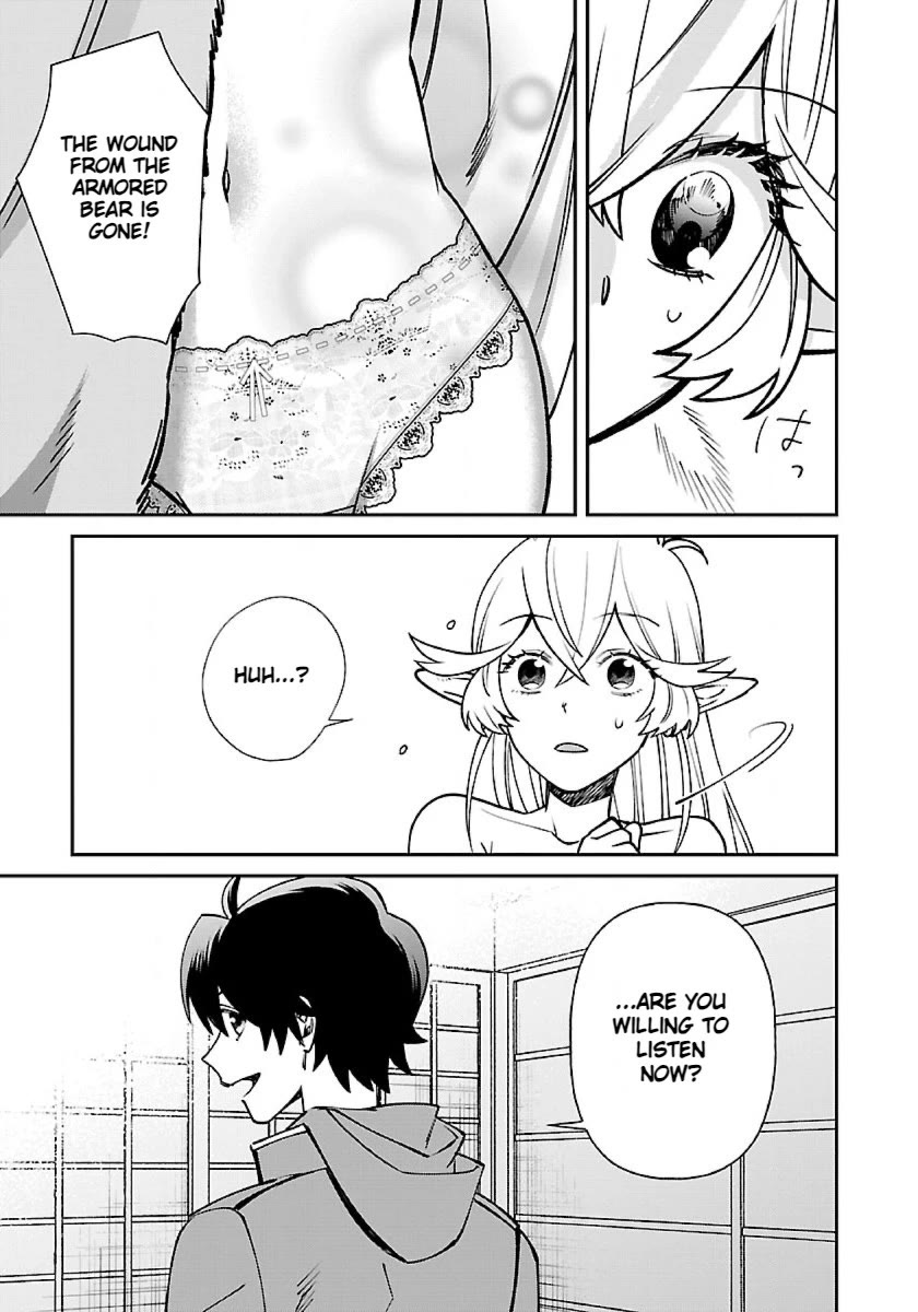 Isekai Yururi Camp Chapter 5 page 13 - Chapter 5: Lydia The High Elf