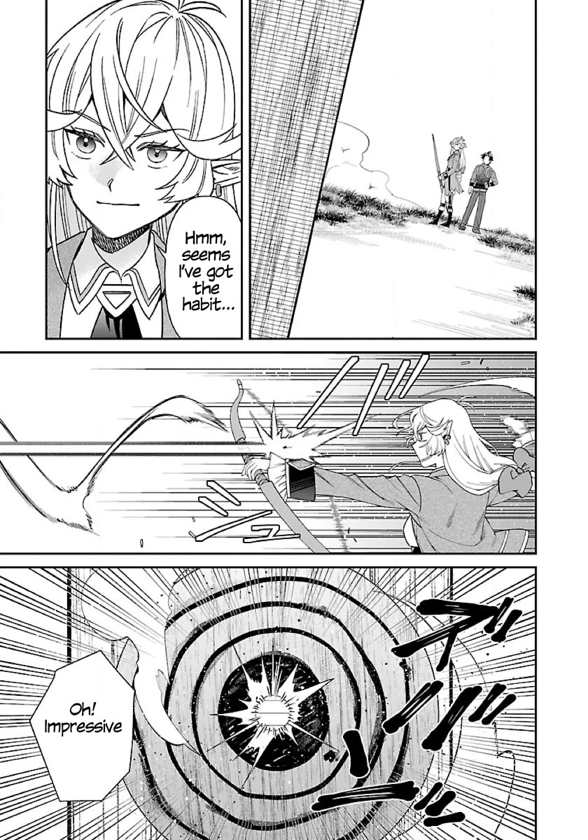 Isekai Yururi Camp Chapter 6 page 15 - Chapter 6: Archery
