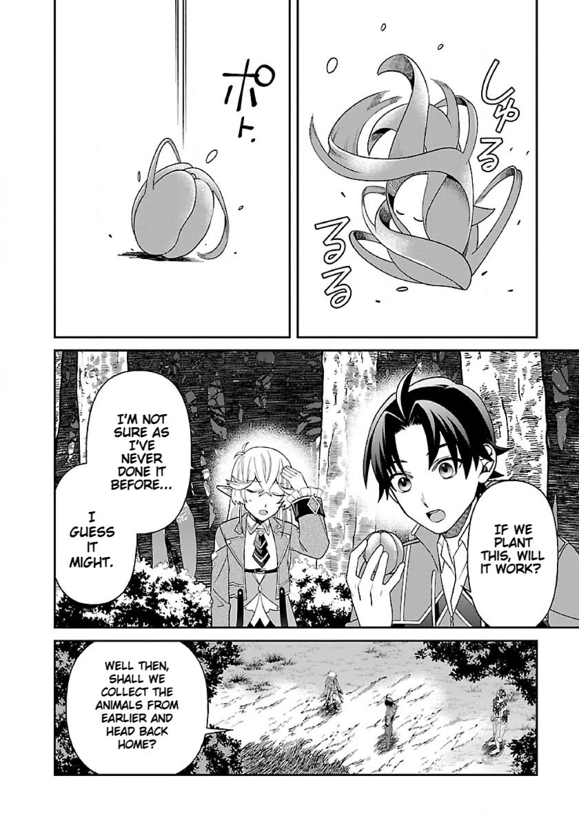Isekai Yururi Camp Chapter 7 page 22 - Chapter 7: Killer Plant