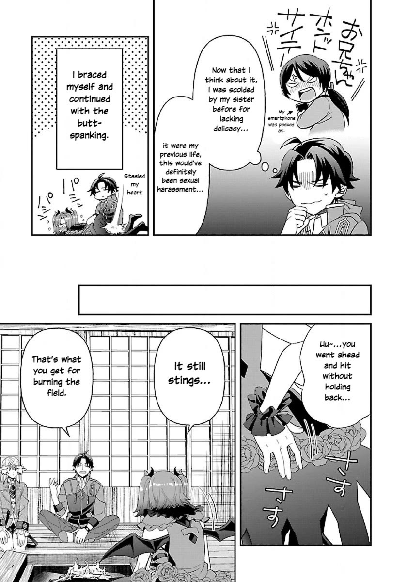 Isekai Yururi Camp Chapter 9.2 page 11 - Chapter 9.2: Butt-Spanking Technique