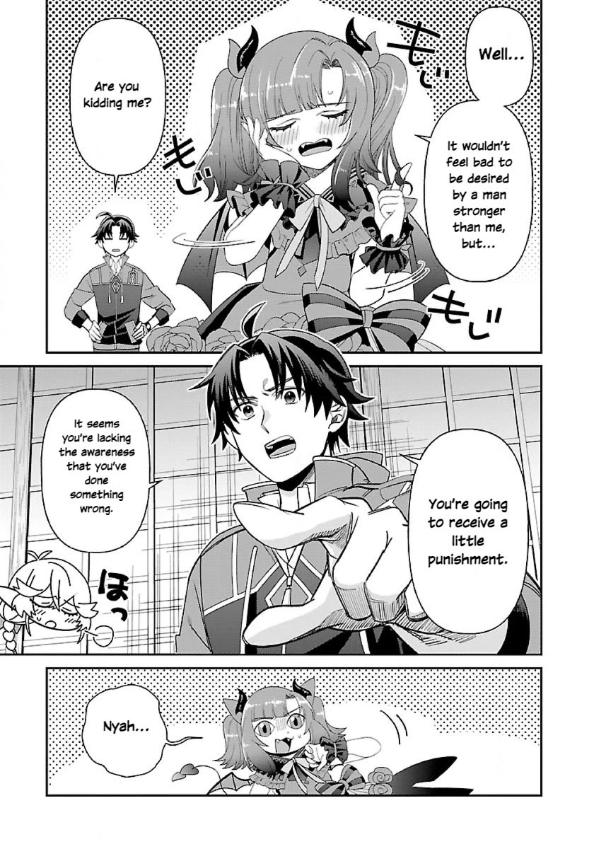 Isekai Yururi Camp Chapter 9.2 page 7 - Chapter 9.2: Butt-Spanking Technique