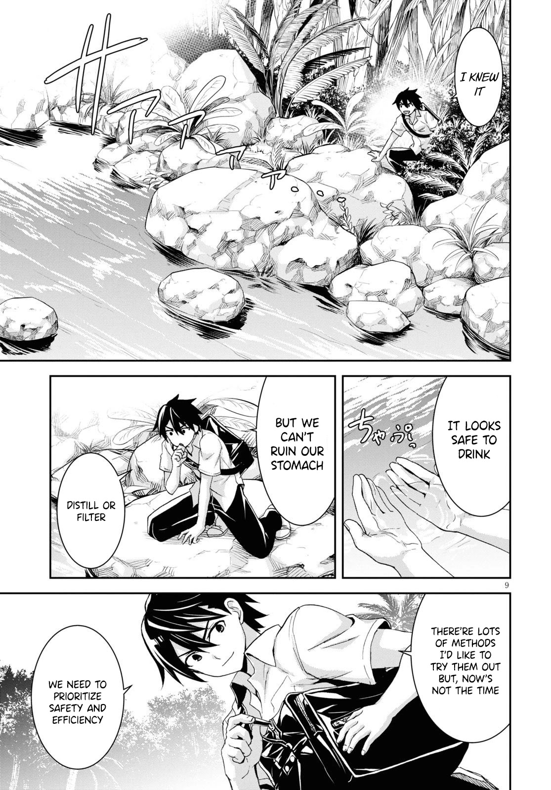 Isekai Yurutto Survival Seikatsu: Gakkou no Minna to Isekai no Mujintou ni Tenishitakedo Ore Dake Rakushou desu Chapter 1 page 13 - Chapter 1