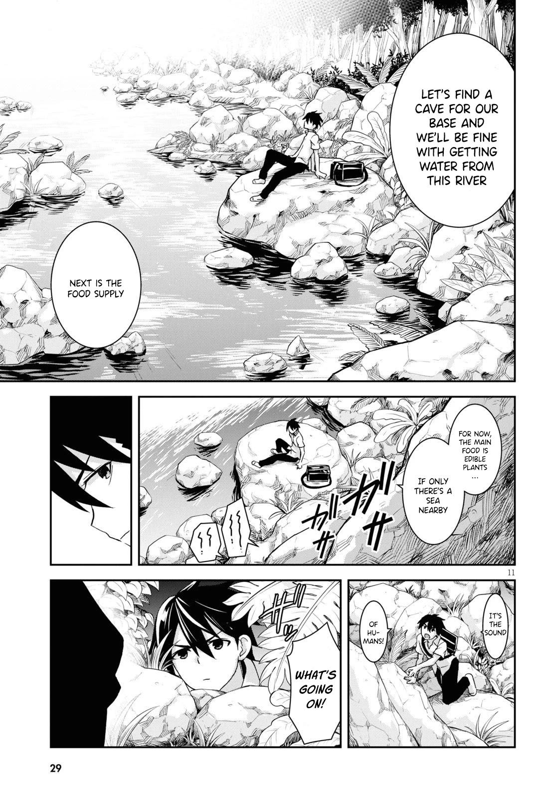 Isekai Yurutto Survival Seikatsu: Gakkou no Minna to Isekai no Mujintou ni Tenishitakedo Ore Dake Rakushou desu Chapter 1 page 15 - Chapter 1