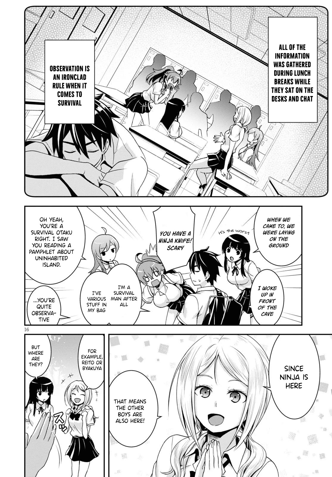 Isekai Yurutto Survival Seikatsu: Gakkou no Minna to Isekai no Mujintou ni Tenishitakedo Ore Dake Rakushou desu Chapter 1 page 20 - Chapter 1