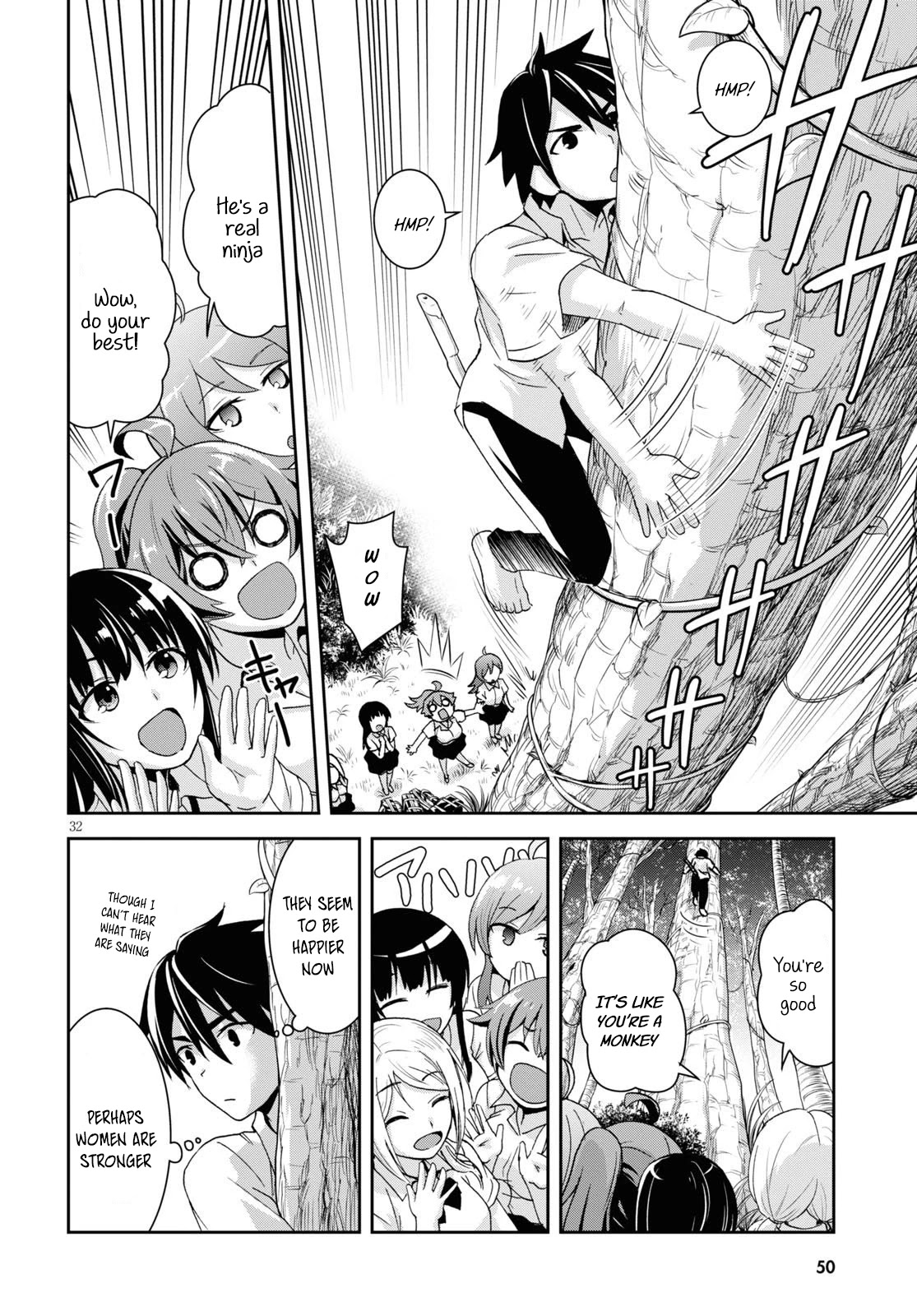 Isekai Yurutto Survival Seikatsu: Gakkou no Minna to Isekai no Mujintou ni Tenishitakedo Ore Dake Rakushou desu Chapter 1 page 36 - Chapter 1