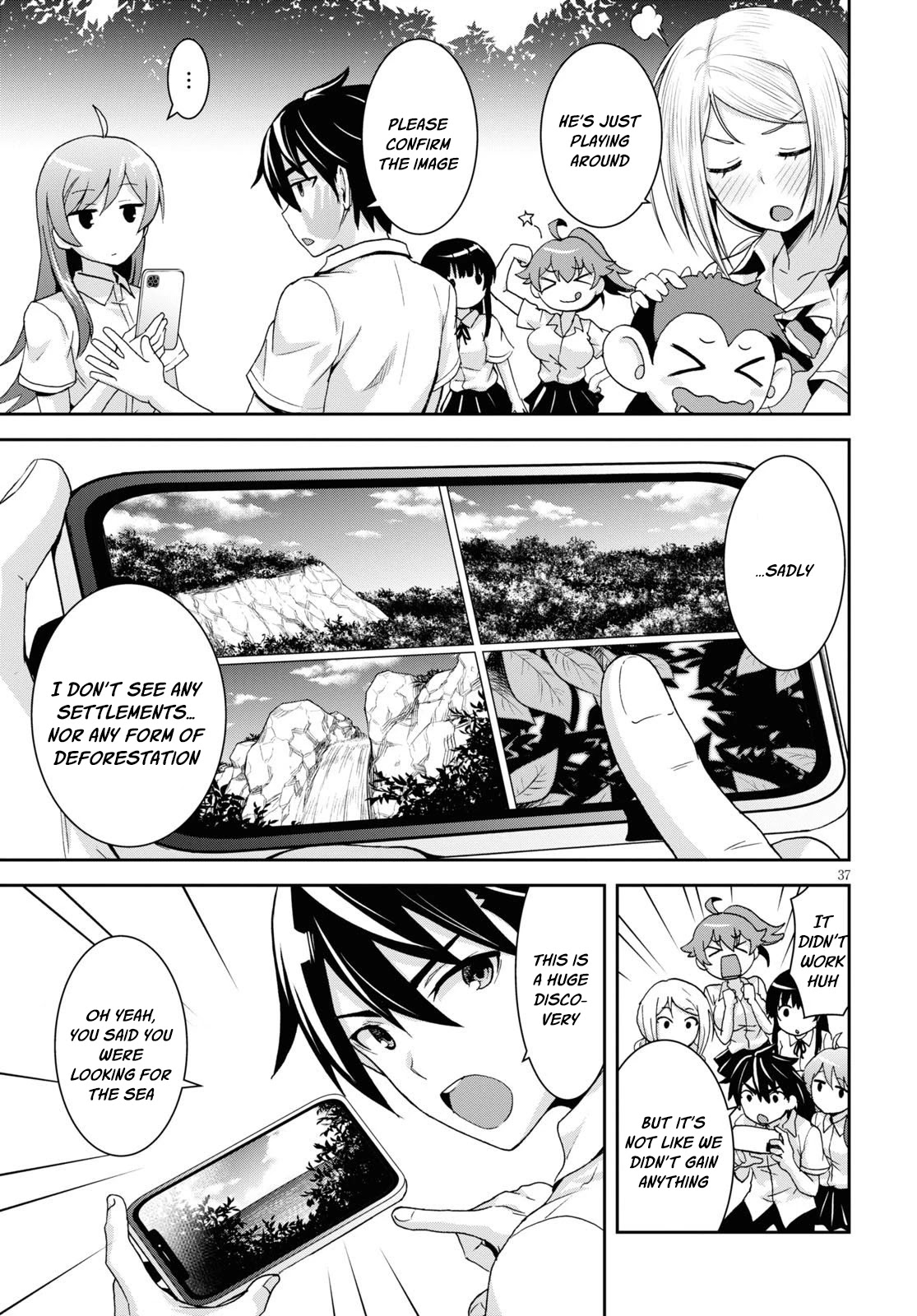 Isekai Yurutto Survival Seikatsu: Gakkou no Minna to Isekai no Mujintou ni Tenishitakedo Ore Dake Rakushou desu Chapter 1 page 41 - Chapter 1