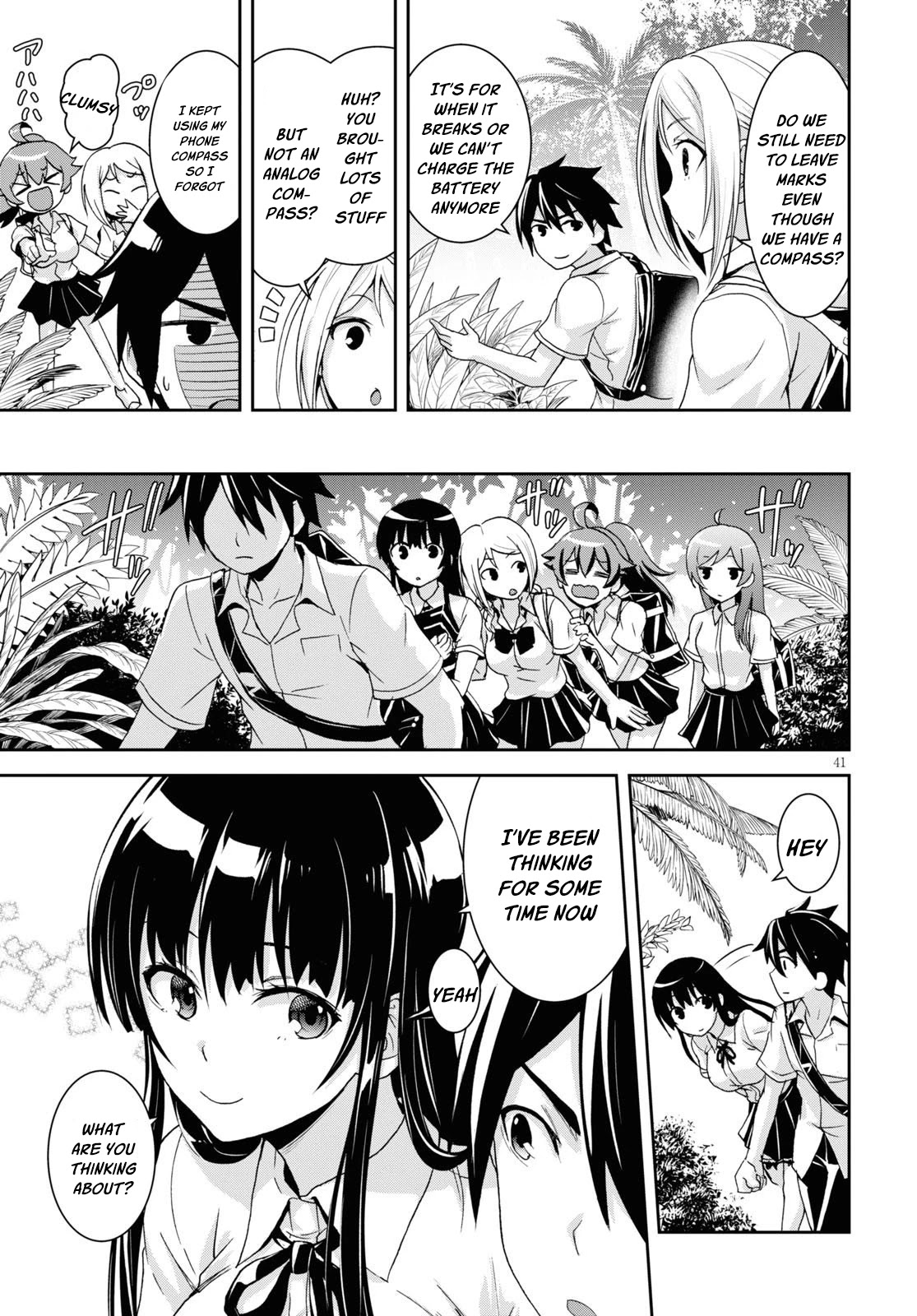 Isekai Yurutto Survival Seikatsu: Gakkou no Minna to Isekai no Mujintou ni Tenishitakedo Ore Dake Rakushou desu Chapter 1 page 45 - Chapter 1