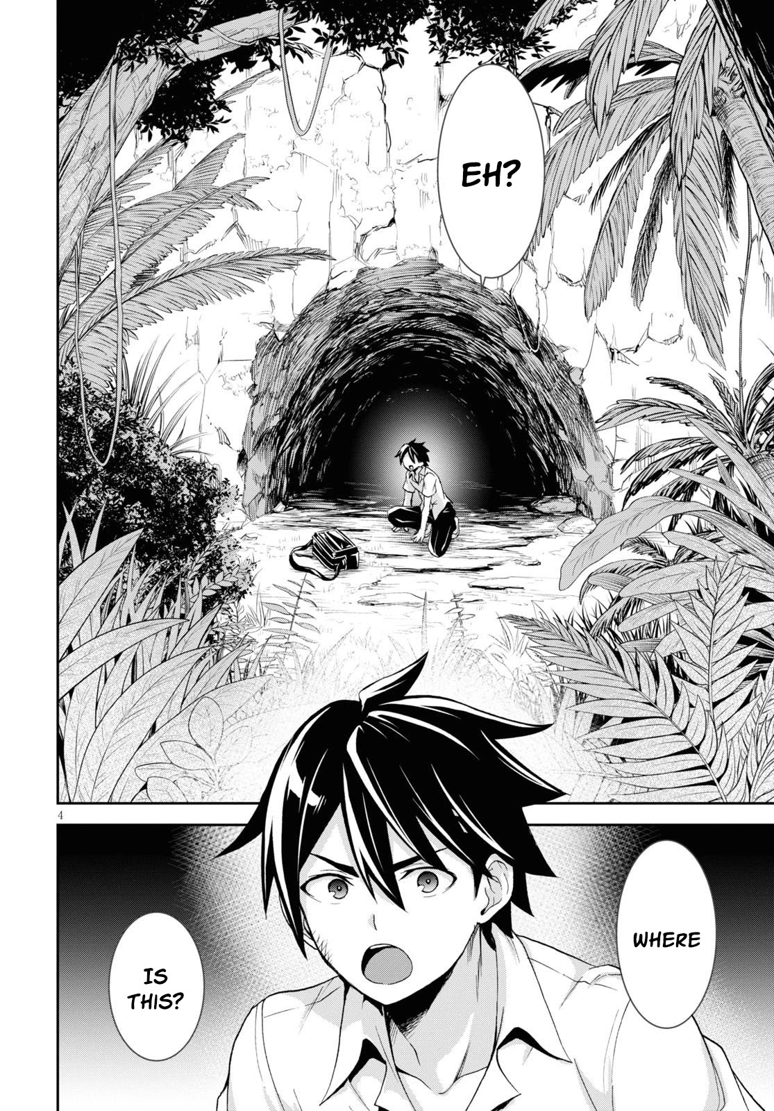 Isekai Yurutto Survival Seikatsu: Gakkou no Minna to Isekai no Mujintou ni Tenishitakedo Ore Dake Rakushou desu Chapter 1 page 8 - Chapter 1