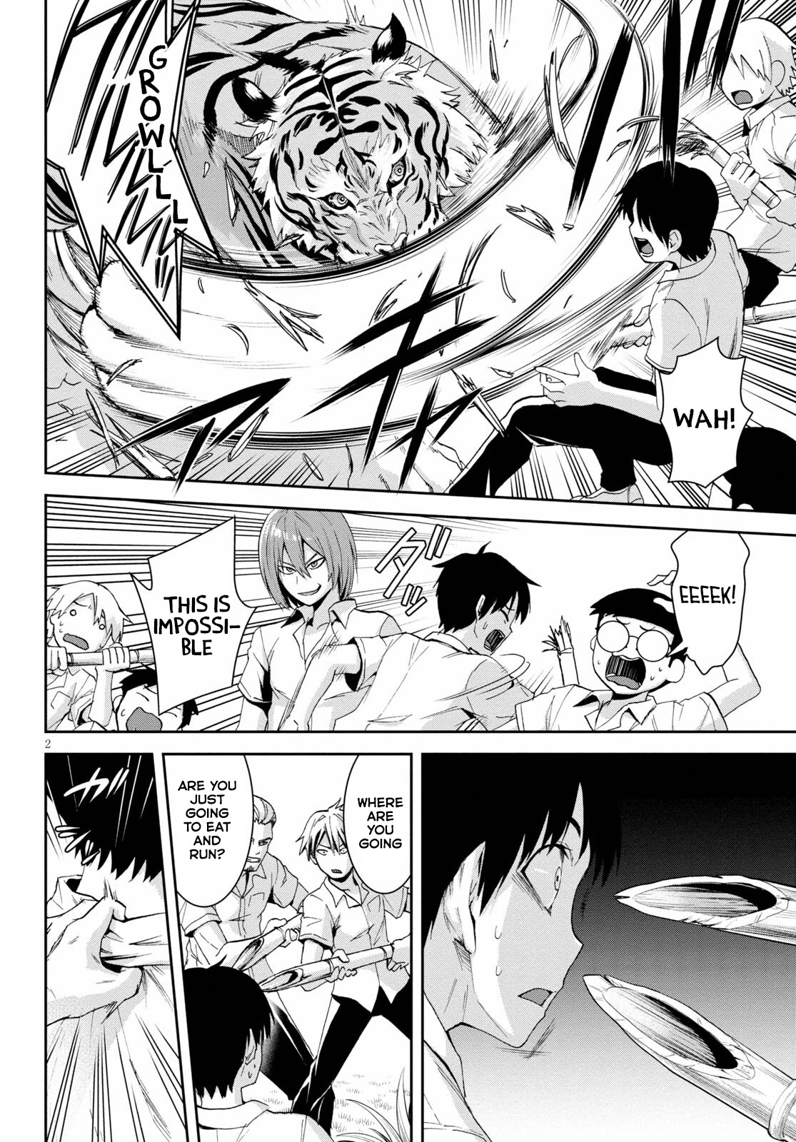 Isekai Yurutto Survival Seikatsu: Gakkou no Minna to Isekai no Mujintou ni Tenishitakedo Ore Dake Rakushou desu Chapter 10 page 3 - Chapter 10
