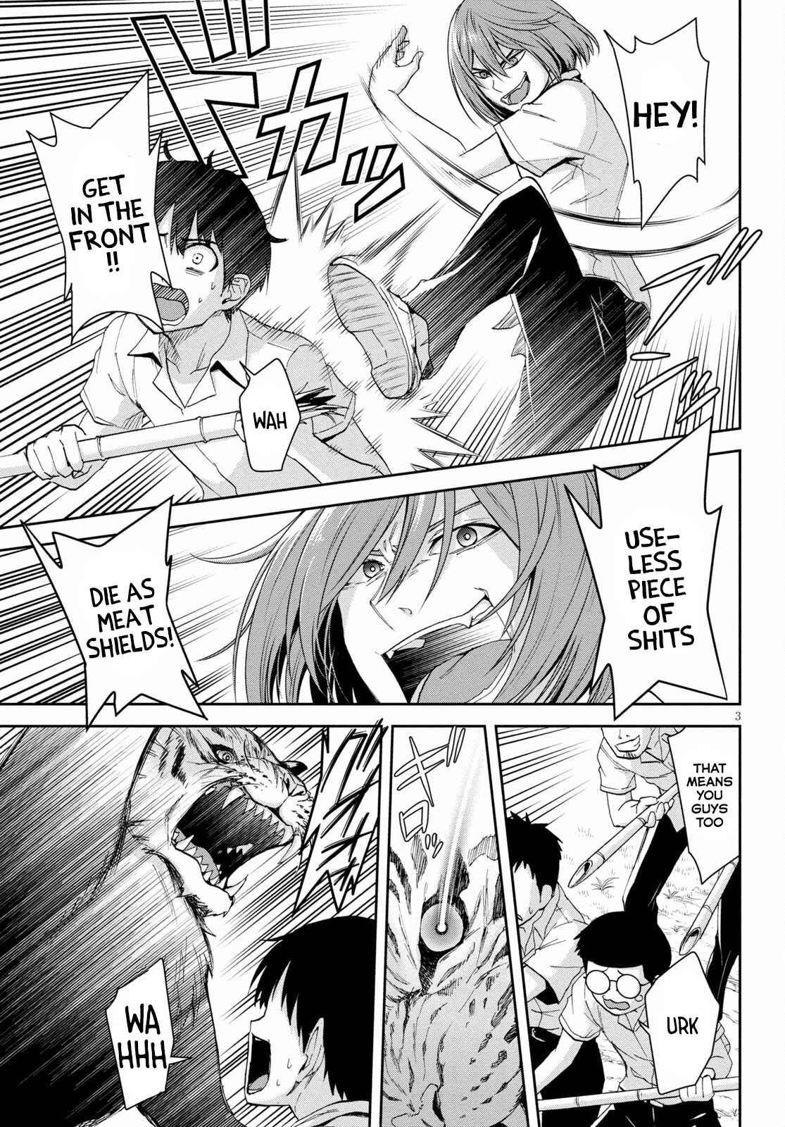 Isekai Yurutto Survival Seikatsu: Gakkou no Minna to Isekai no Mujintou ni Tenishitakedo Ore Dake Rakushou desu Chapter 10 page 4 - Chapter 10