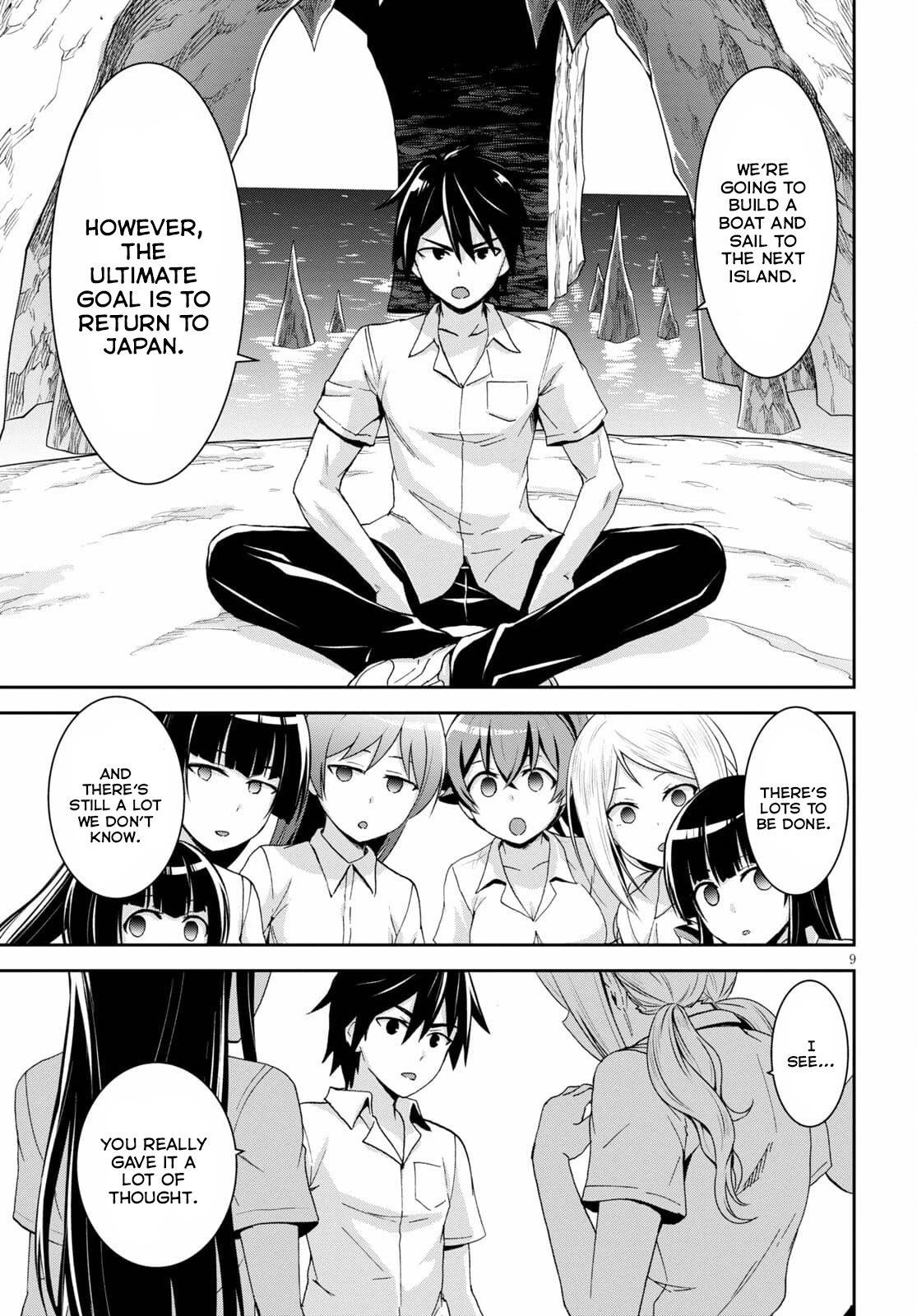 Isekai Yurutto Survival Seikatsu: Gakkou no Minna to Isekai no Mujintou ni Tenishitakedo Ore Dake Rakushou desu Chapter 11 page 10 - Chapter 11