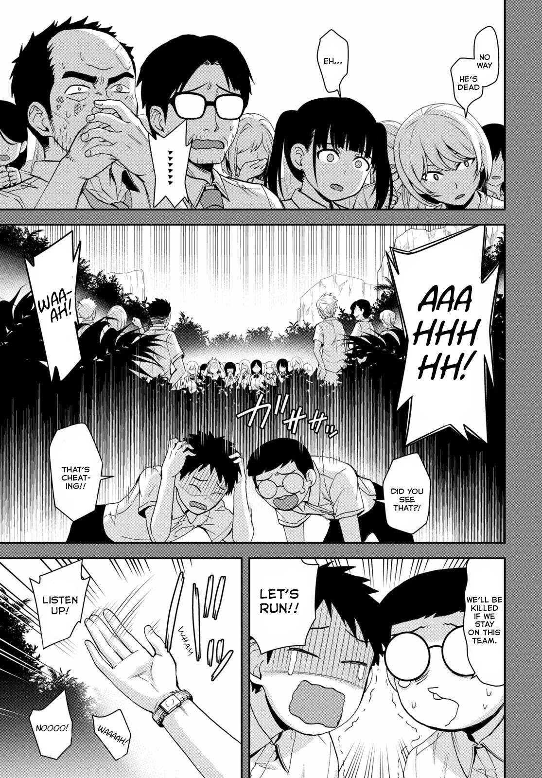 Isekai Yurutto Survival Seikatsu: Gakkou no Minna to Isekai no Mujintou ni Tenishitakedo Ore Dake Rakushou desu Chapter 12 page 13 - Chapter 12
