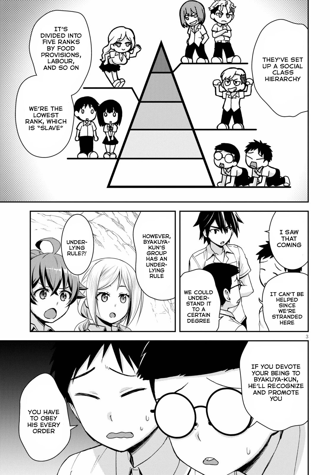 Isekai Yurutto Survival Seikatsu: Gakkou no Minna to Isekai no Mujintou ni Tenishitakedo Ore Dake Rakushou desu Chapter 12 page 4 - Chapter 12