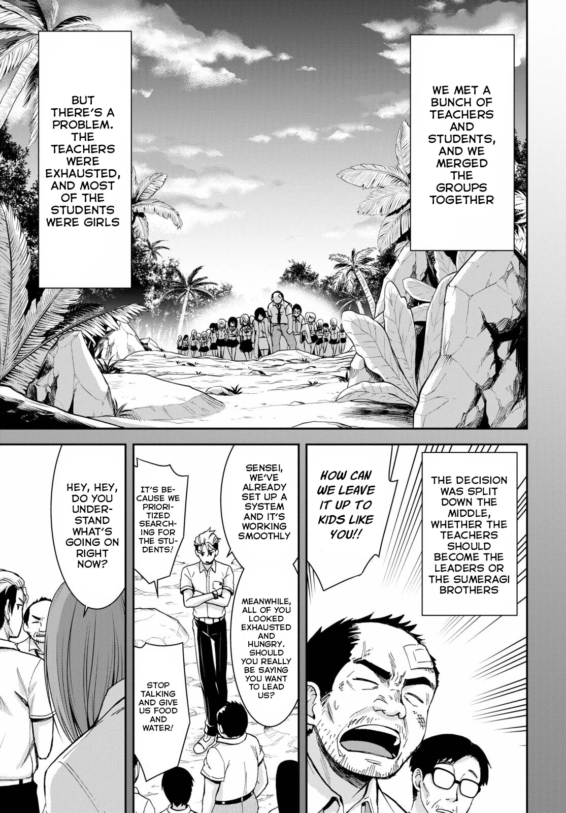 Isekai Yurutto Survival Seikatsu: Gakkou no Minna to Isekai no Mujintou ni Tenishitakedo Ore Dake Rakushou desu Chapter 12 page 6 - Chapter 12
