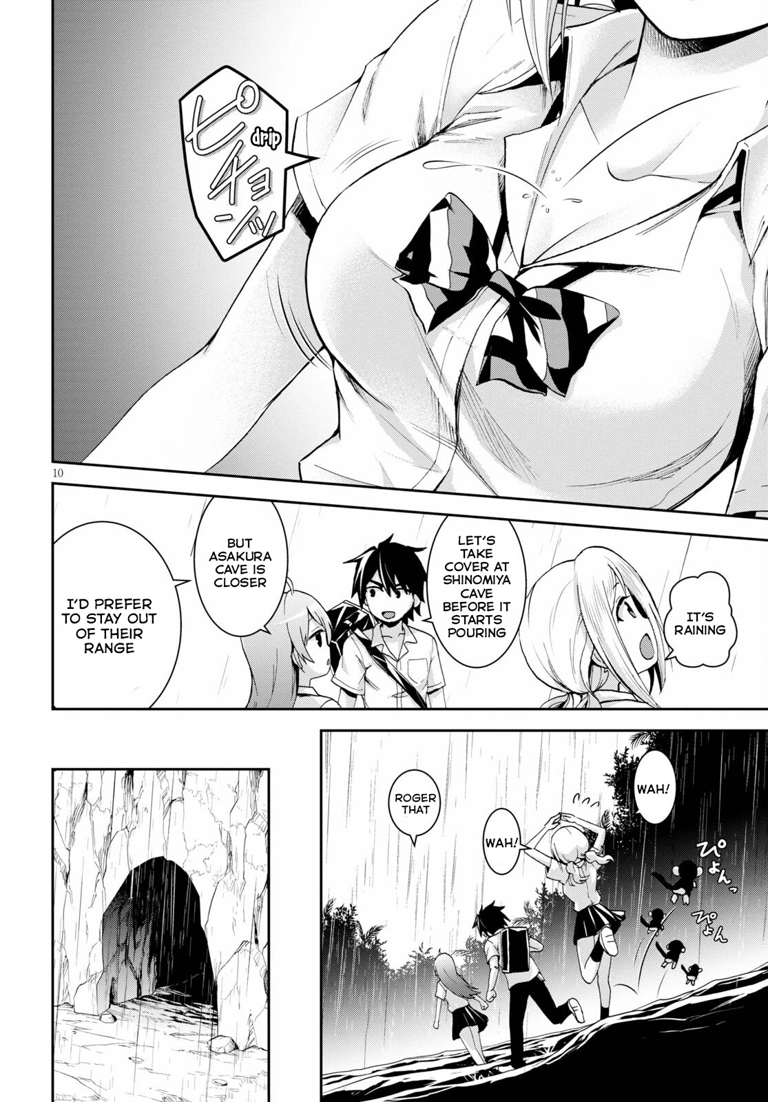 Isekai Yurutto Survival Seikatsu: Gakkou no Minna to Isekai no Mujintou ni Tenishitakedo Ore Dake Rakushou desu Chapter 14 page 11 - Chapter 14