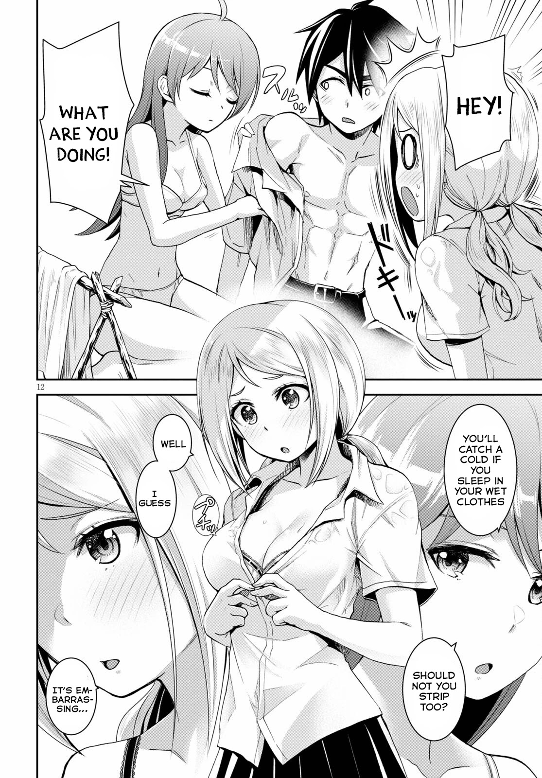 Isekai Yurutto Survival Seikatsu: Gakkou no Minna to Isekai no Mujintou ni Tenishitakedo Ore Dake Rakushou desu Chapter 14 page 13 - Chapter 14