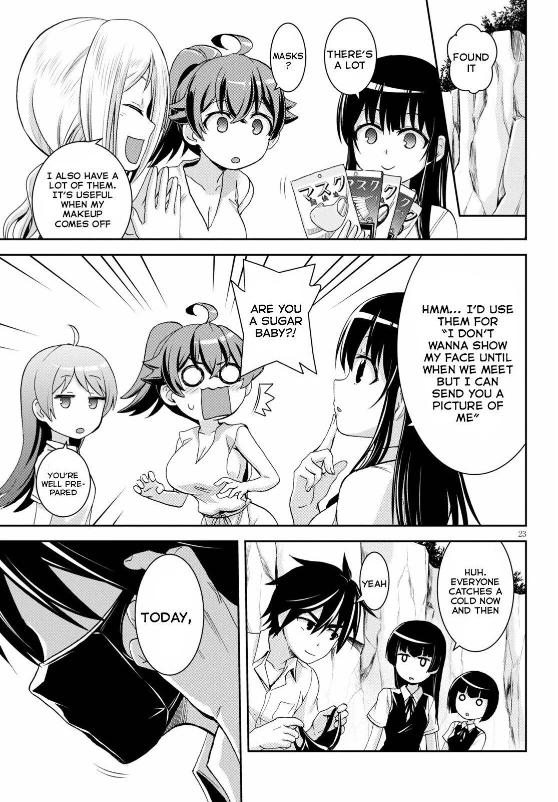 Isekai Yurutto Survival Seikatsu: Gakkou no Minna to Isekai no Mujintou ni Tenishitakedo Ore Dake Rakushou desu Chapter 14 page 24 - Chapter 14