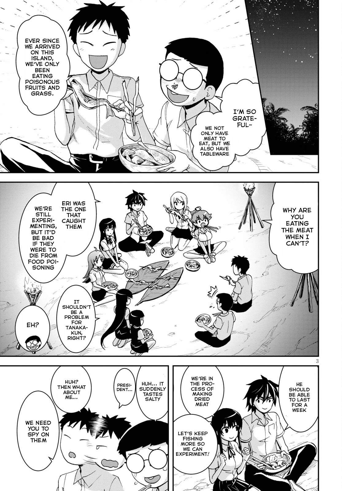 Isekai Yurutto Survival Seikatsu: Gakkou no Minna to Isekai no Mujintou ni Tenishitakedo Ore Dake Rakushou desu Chapter 14 page 4 - Chapter 14