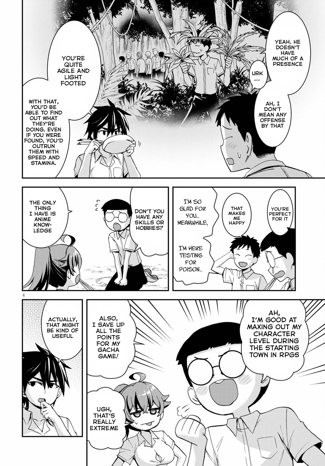 Isekai Yurutto Survival Seikatsu: Gakkou no Minna to Isekai no Mujintou ni Tenishitakedo Ore Dake Rakushou desu Chapter 14 page 5 - Chapter 14