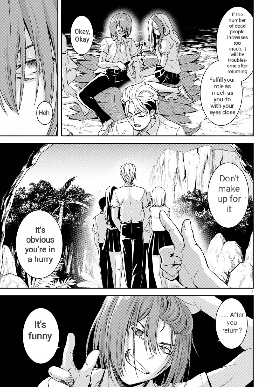 Isekai Yurutto Survival Seikatsu: Gakkou no Minna to Isekai no Mujintou ni Tenishitakedo Ore Dake Rakushou desu Chapter 15 page 4 - Chapter 15