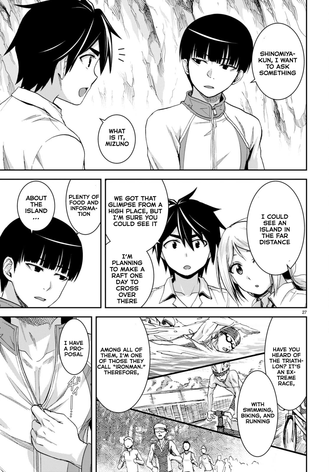 Isekai Yurutto Survival Seikatsu: Gakkou no Minna to Isekai no Mujintou ni Tenishitakedo Ore Dake Rakushou desu Chapter 16 page 28 - Chapter 16