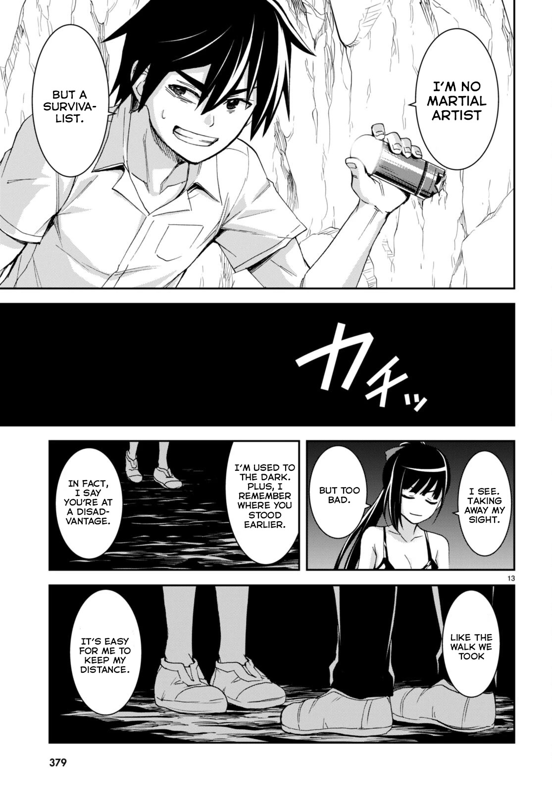 Isekai Yurutto Survival Seikatsu: Gakkou no Minna to Isekai no Mujintou ni Tenishitakedo Ore Dake Rakushou desu Chapter 17 page 14 - Chapter 17