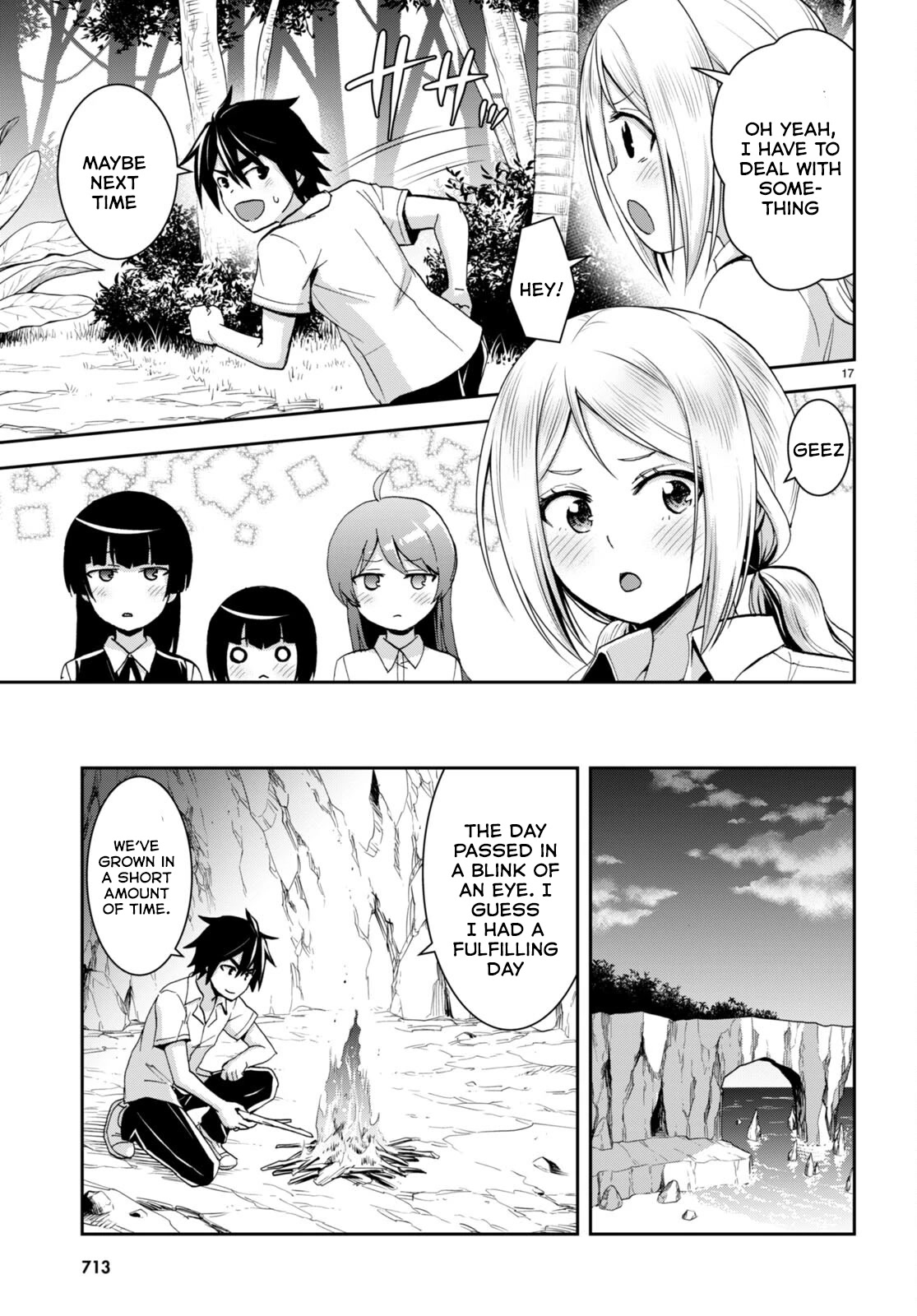 Isekai Yurutto Survival Seikatsu: Gakkou no Minna to Isekai no Mujintou ni Tenishitakedo Ore Dake Rakushou desu Chapter 18 page 18 - Chapter 18