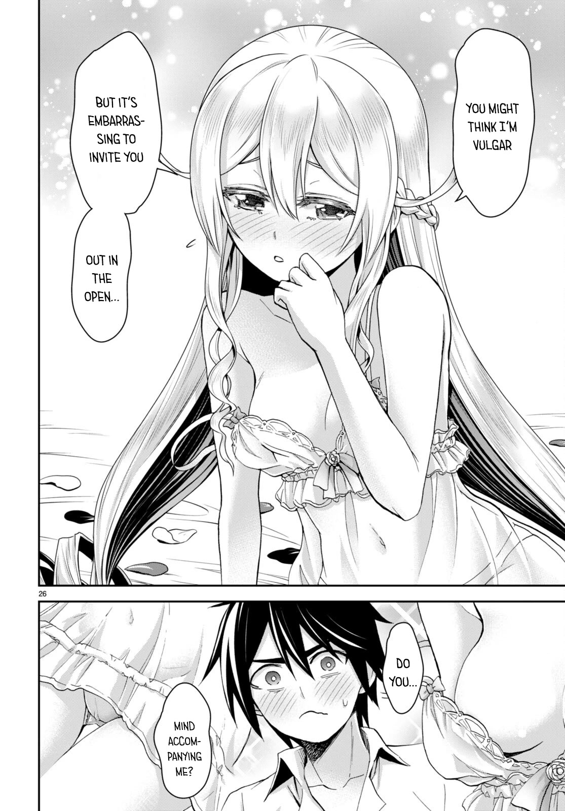 Isekai Yurutto Survival Seikatsu: Gakkou no Minna to Isekai no Mujintou ni Tenishitakedo Ore Dake Rakushou desu Chapter 18 page 26 - Chapter 18