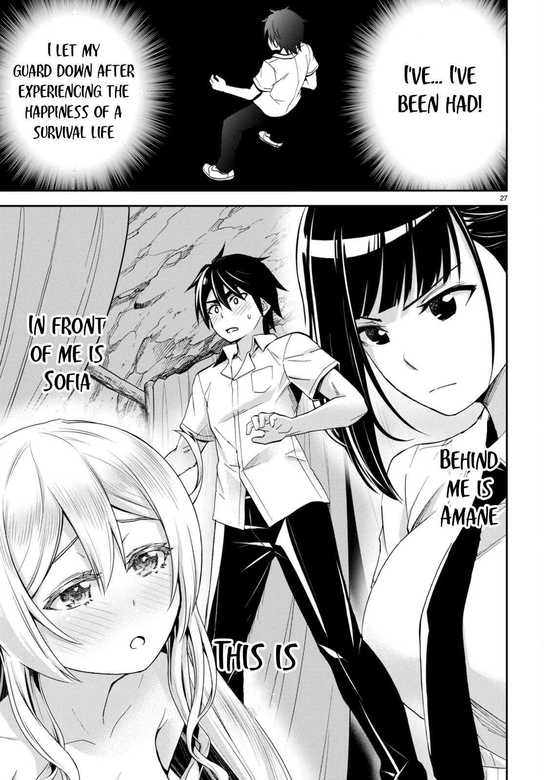 Isekai Yurutto Survival Seikatsu: Gakkou no Minna to Isekai no Mujintou ni Tenishitakedo Ore Dake Rakushou desu Chapter 18 page 27 - Chapter 18