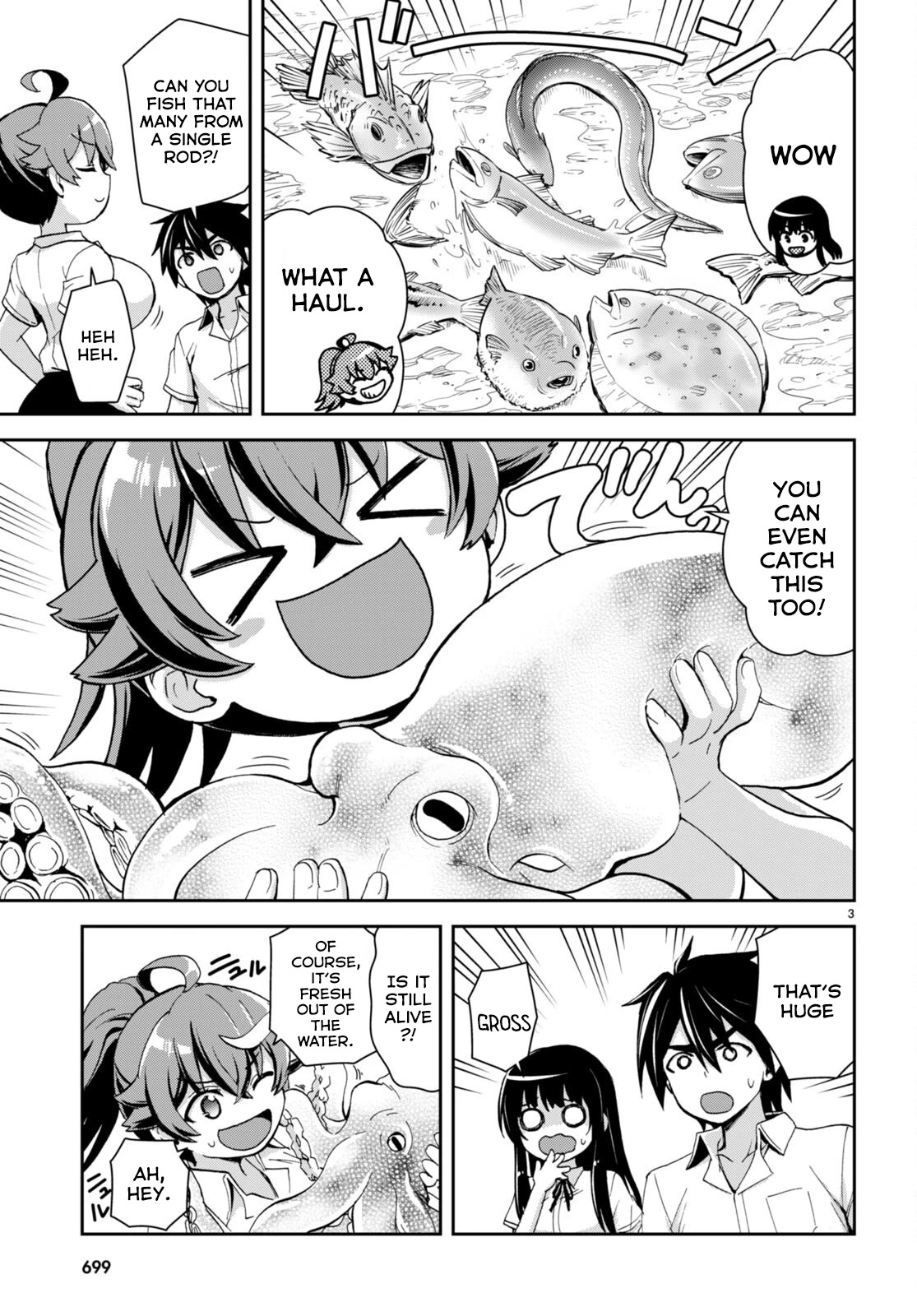 Isekai Yurutto Survival Seikatsu: Gakkou no Minna to Isekai no Mujintou ni Tenishitakedo Ore Dake Rakushou desu Chapter 18 page 4 - Chapter 18