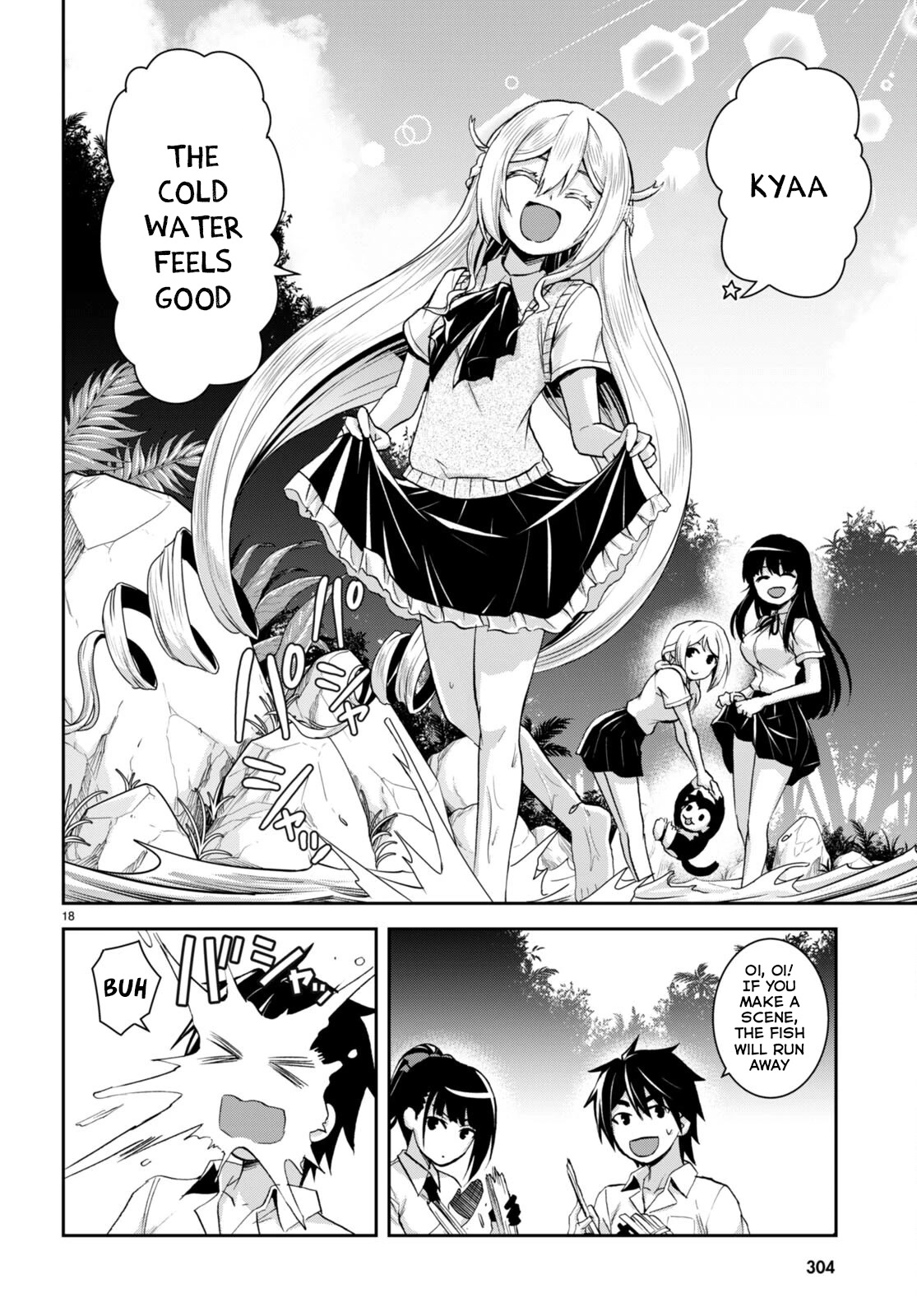 Isekai Yurutto Survival Seikatsu: Gakkou no Minna to Isekai no Mujintou ni Tenishitakedo Ore Dake Rakushou desu Chapter 19 page 21 - Chapter 19