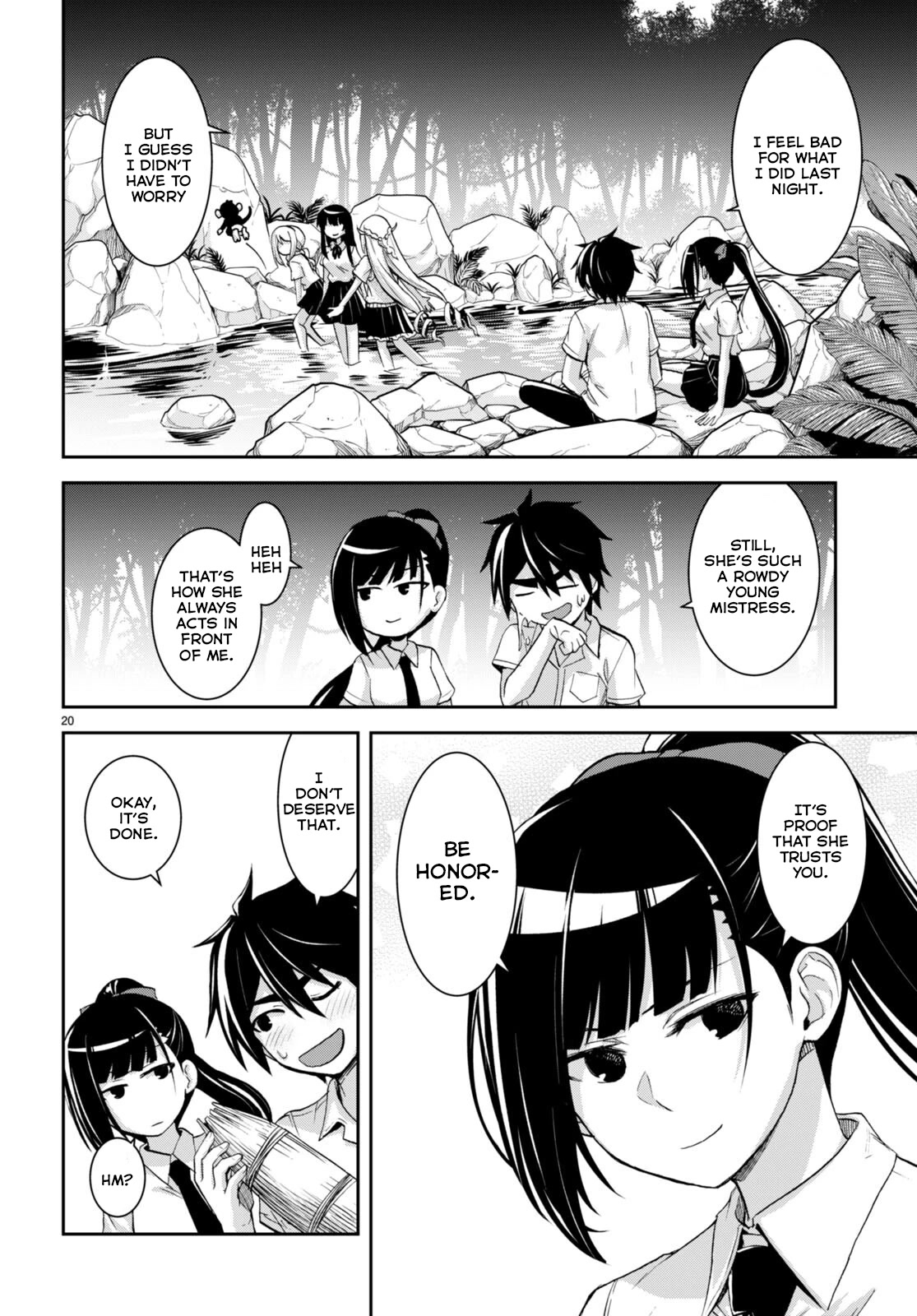 Isekai Yurutto Survival Seikatsu: Gakkou no Minna to Isekai no Mujintou ni Tenishitakedo Ore Dake Rakushou desu Chapter 19 page 23 - Chapter 19