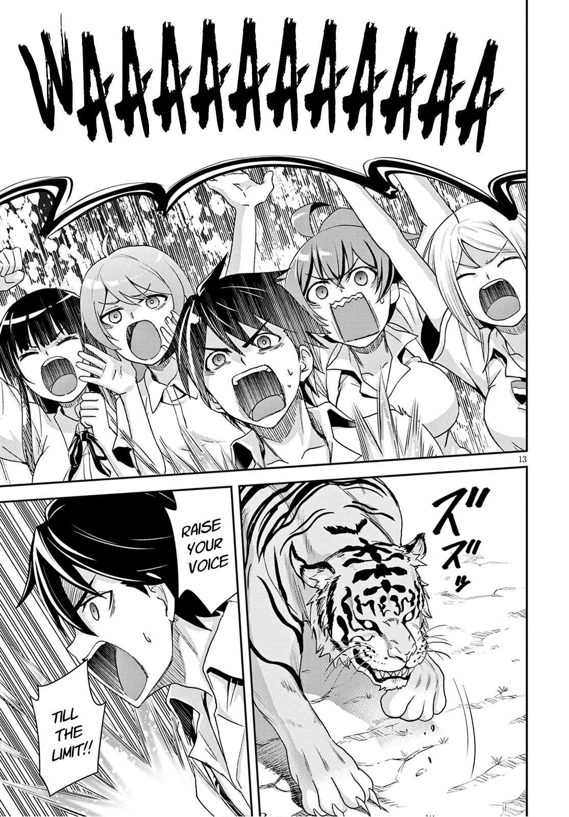 Isekai Yurutto Survival Seikatsu: Gakkou no Minna to Isekai no Mujintou ni Tenishitakedo Ore Dake Rakushou desu Chapter 2 page 14 - Chapter 2