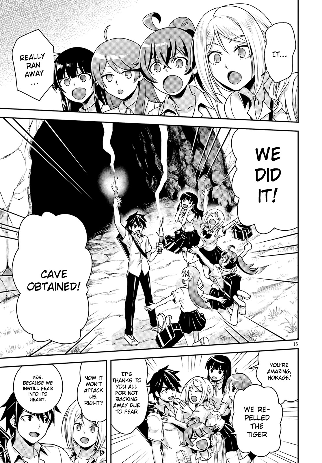 Isekai Yurutto Survival Seikatsu: Gakkou no Minna to Isekai no Mujintou ni Tenishitakedo Ore Dake Rakushou desu Chapter 2 page 16 - Chapter 2