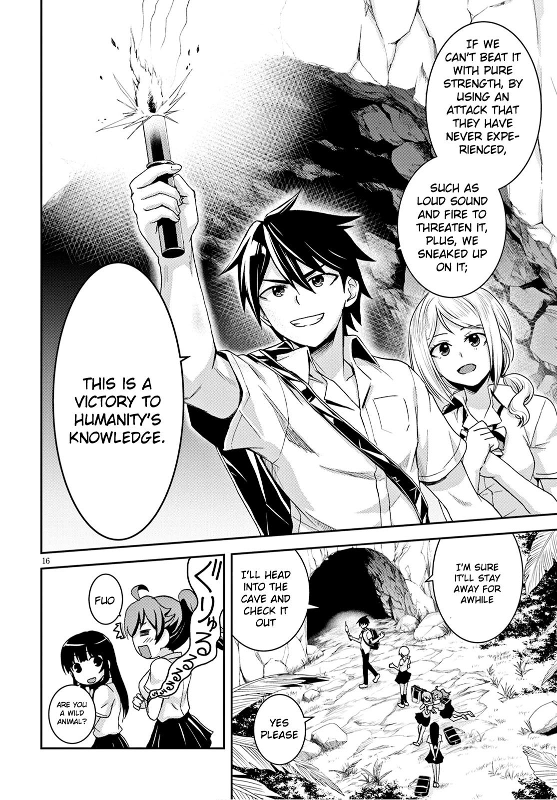 Isekai Yurutto Survival Seikatsu: Gakkou no Minna to Isekai no Mujintou ni Tenishitakedo Ore Dake Rakushou desu Chapter 2 page 17 - Chapter 2