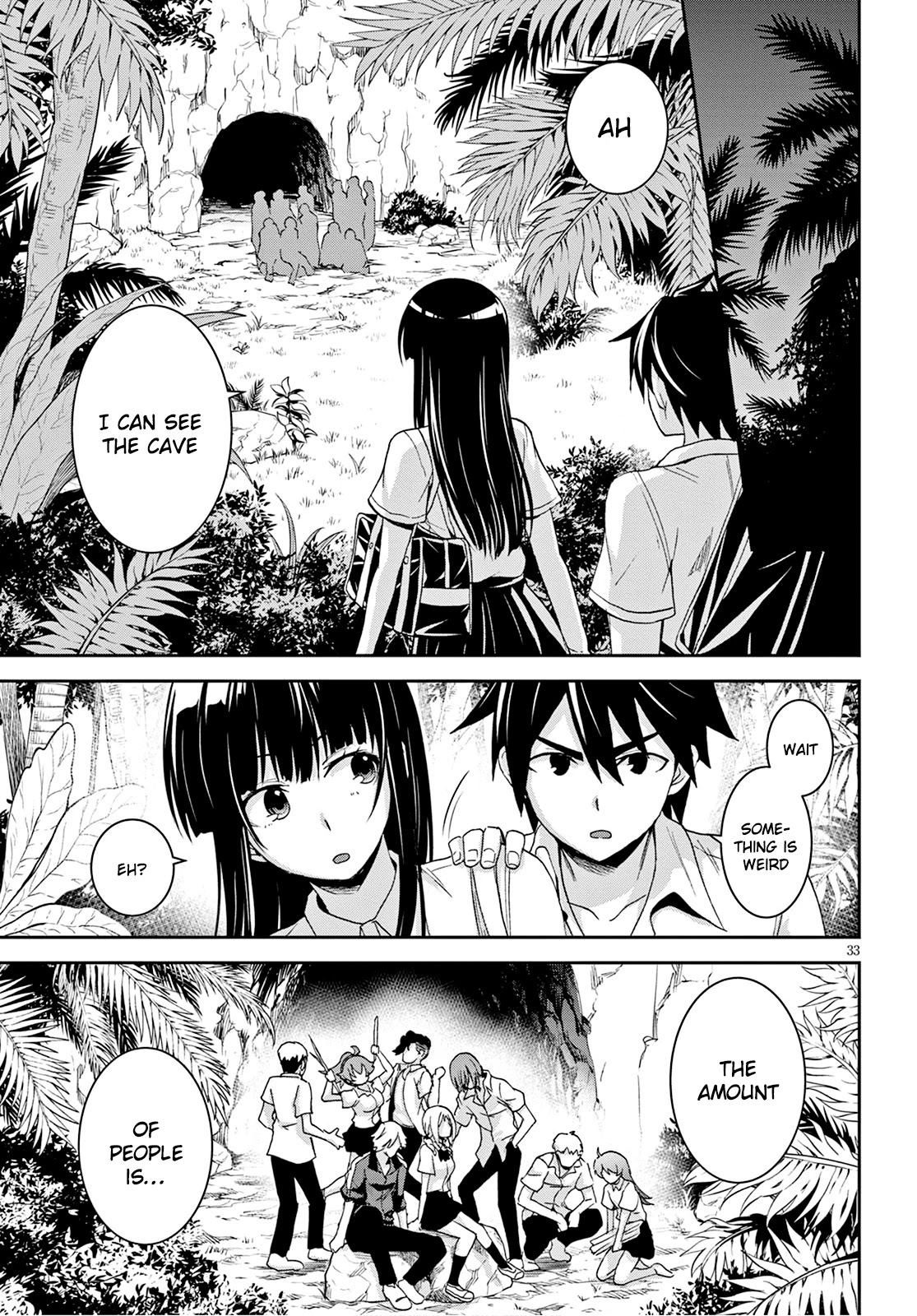 Isekai Yurutto Survival Seikatsu: Gakkou no Minna to Isekai no Mujintou ni Tenishitakedo Ore Dake Rakushou desu Chapter 2 page 34 - Chapter 2