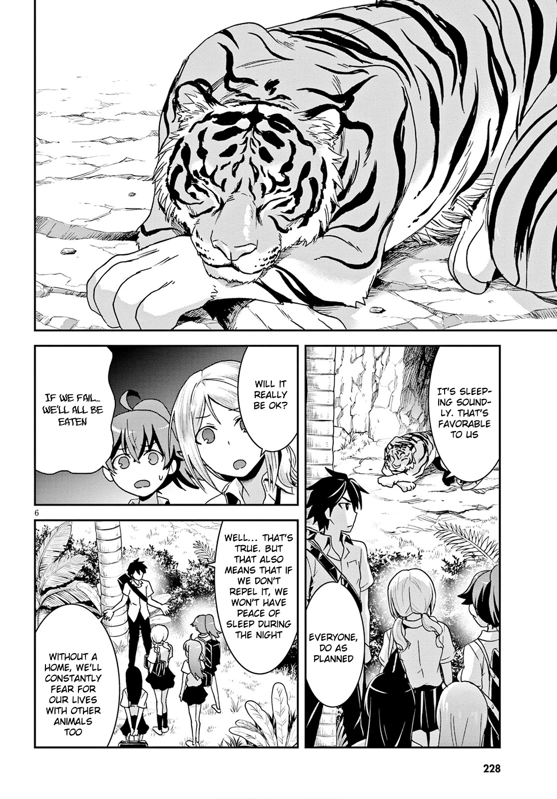 Isekai Yurutto Survival Seikatsu: Gakkou no Minna to Isekai no Mujintou ni Tenishitakedo Ore Dake Rakushou desu Chapter 2 page 7 - Chapter 2