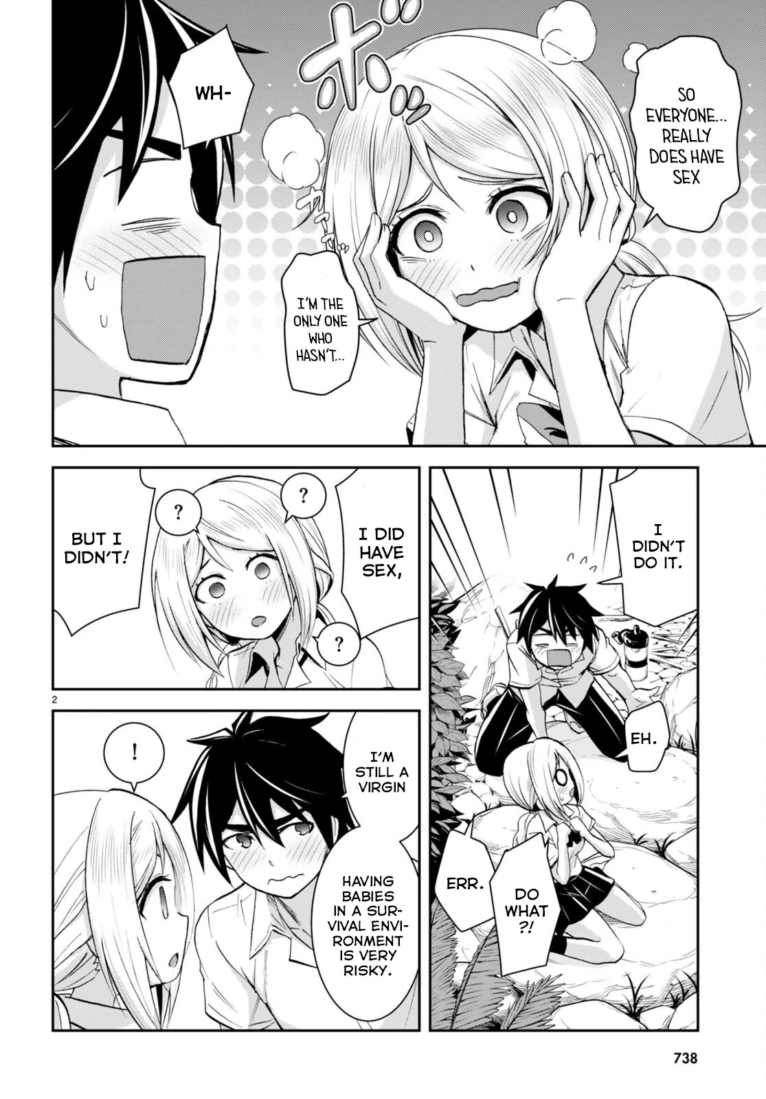Isekai Yurutto Survival Seikatsu: Gakkou no Minna to Isekai no Mujintou ni Tenishitakedo Ore Dake Rakushou desu Chapter 20 page 3 - Chapter 20