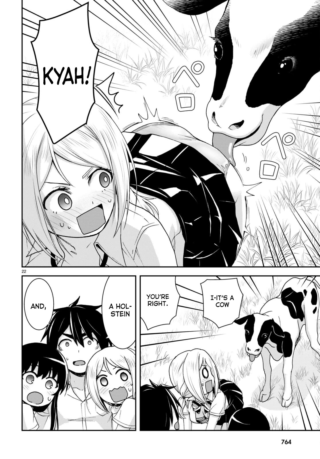 Isekai Yurutto Survival Seikatsu: Gakkou no Minna to Isekai no Mujintou ni Tenishitakedo Ore Dake Rakushou desu Chapter 21 page 23 - Chapter 21