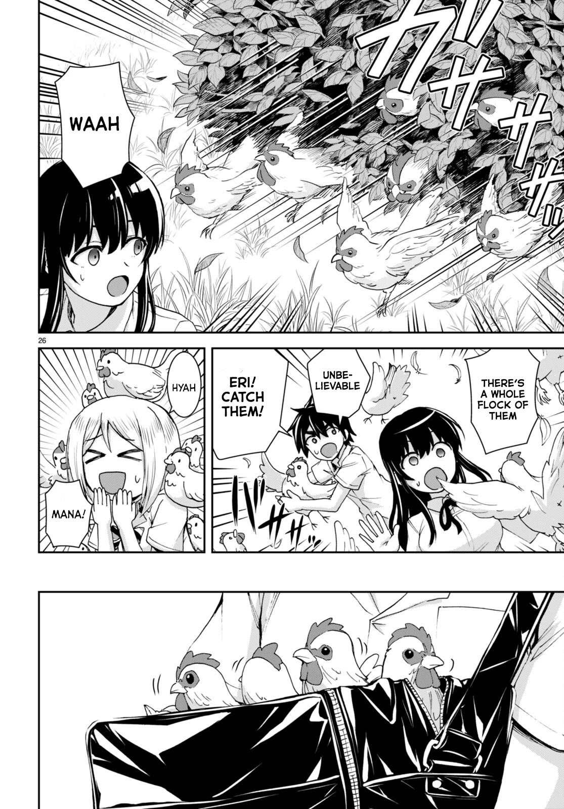 Isekai Yurutto Survival Seikatsu: Gakkou no Minna to Isekai no Mujintou ni Tenishitakedo Ore Dake Rakushou desu Chapter 21 page 27 - Chapter 21