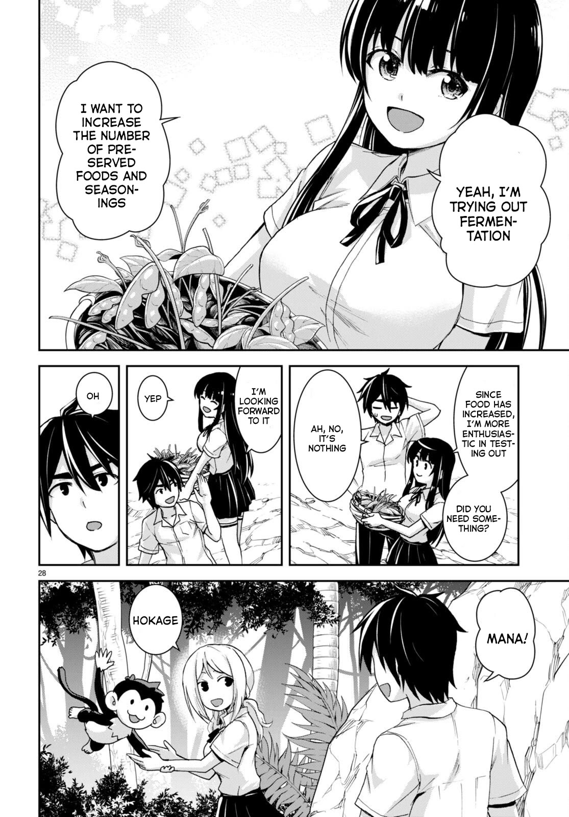 Isekai Yurutto Survival Seikatsu: Gakkou no Minna to Isekai no Mujintou ni Tenishitakedo Ore Dake Rakushou desu Chapter 22 page 29 - Chapter 22