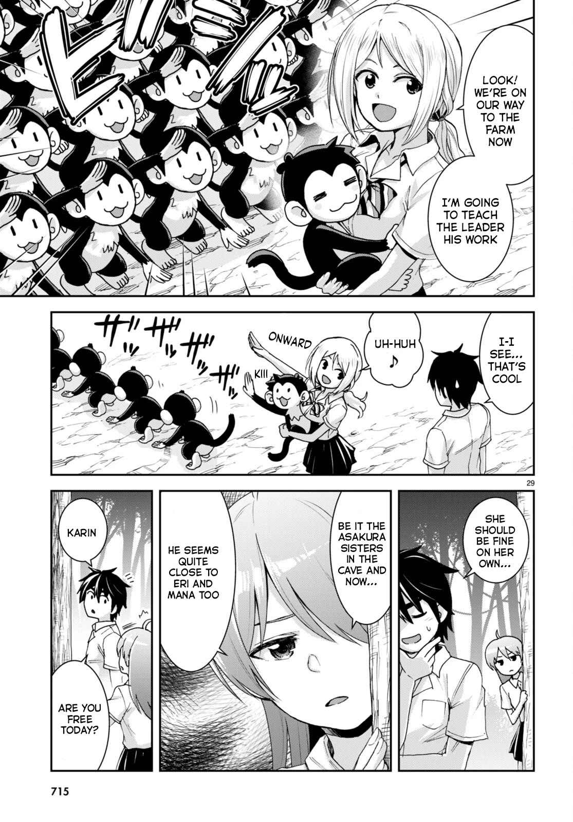 Isekai Yurutto Survival Seikatsu: Gakkou no Minna to Isekai no Mujintou ni Tenishitakedo Ore Dake Rakushou desu Chapter 22 page 30 - Chapter 22