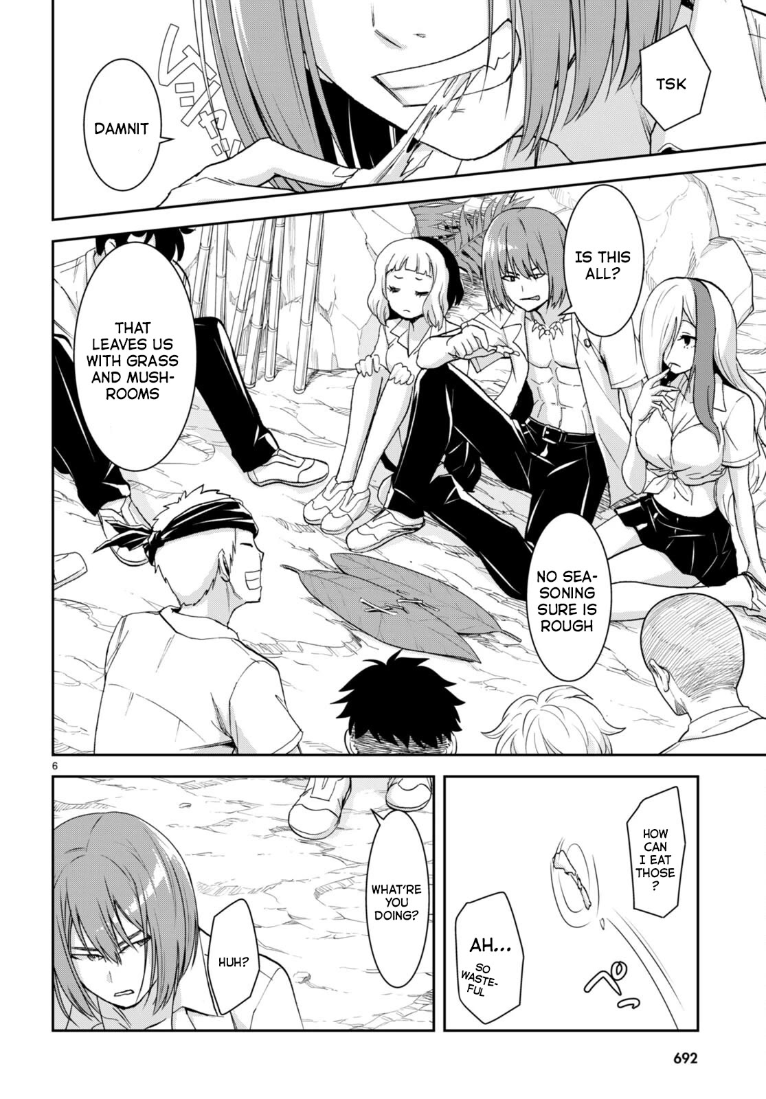 Isekai Yurutto Survival Seikatsu: Gakkou no Minna to Isekai no Mujintou ni Tenishitakedo Ore Dake Rakushou desu Chapter 22 page 7 - Chapter 22
