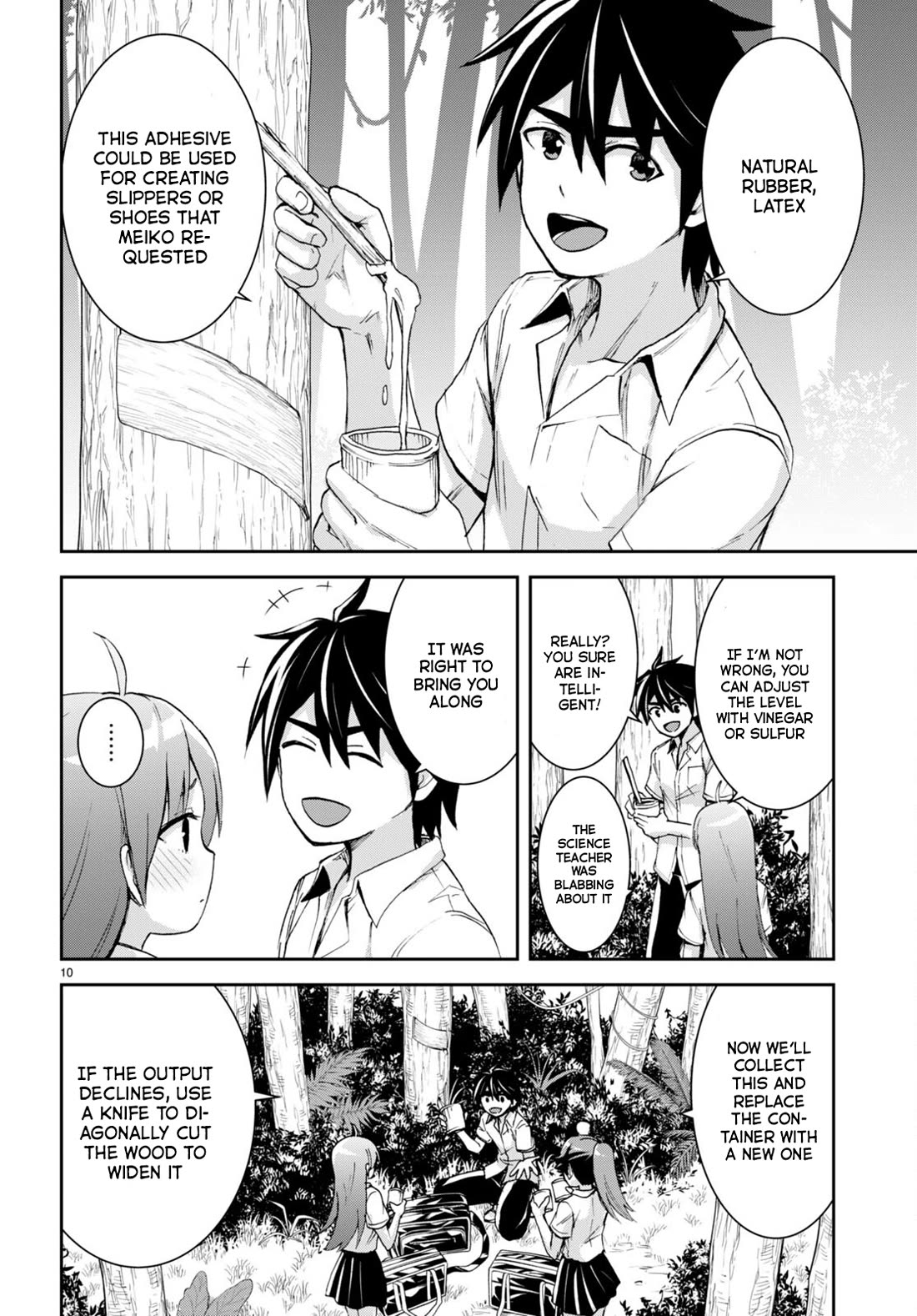 Isekai Yurutto Survival Seikatsu: Gakkou no Minna to Isekai no Mujintou ni Tenishitakedo Ore Dake Rakushou desu Chapter 23 page 11 - Chapter 23