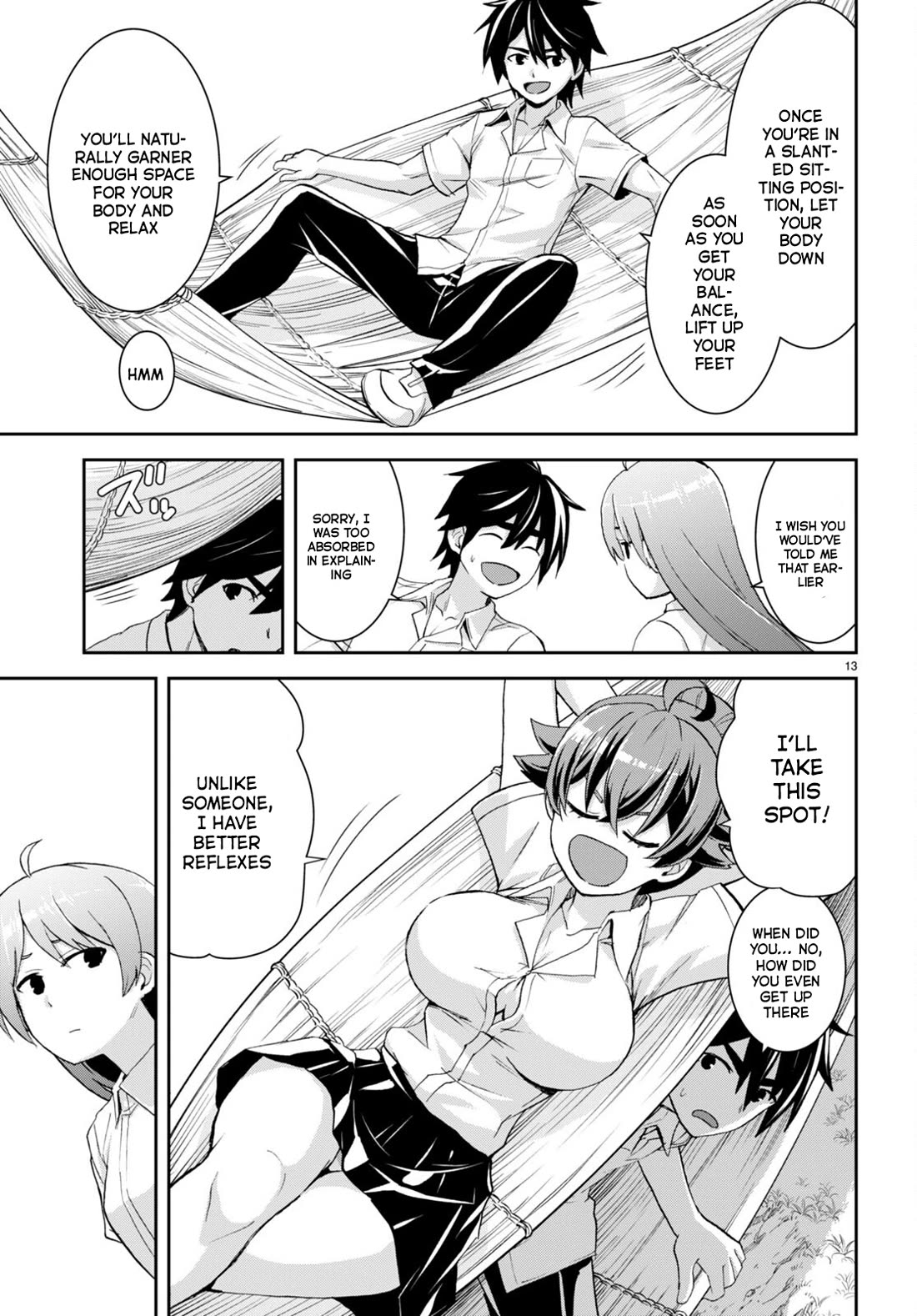 Isekai Yurutto Survival Seikatsu: Gakkou no Minna to Isekai no Mujintou ni Tenishitakedo Ore Dake Rakushou desu Chapter 23 page 14 - Chapter 23