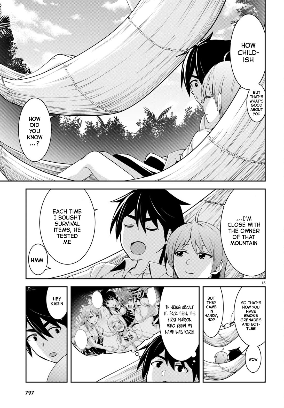 Isekai Yurutto Survival Seikatsu: Gakkou no Minna to Isekai no Mujintou ni Tenishitakedo Ore Dake Rakushou desu Chapter 23 page 16 - Chapter 23