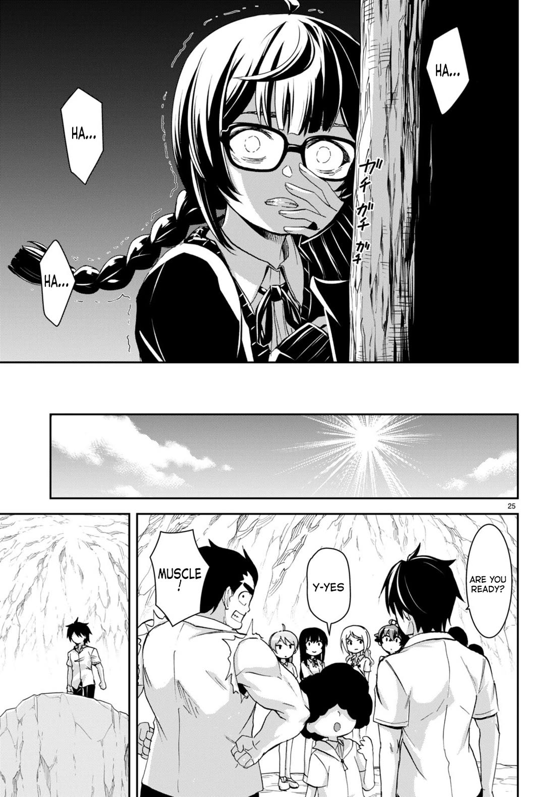 Isekai Yurutto Survival Seikatsu: Gakkou no Minna to Isekai no Mujintou ni Tenishitakedo Ore Dake Rakushou desu Chapter 24 page 25 - Chapter 24