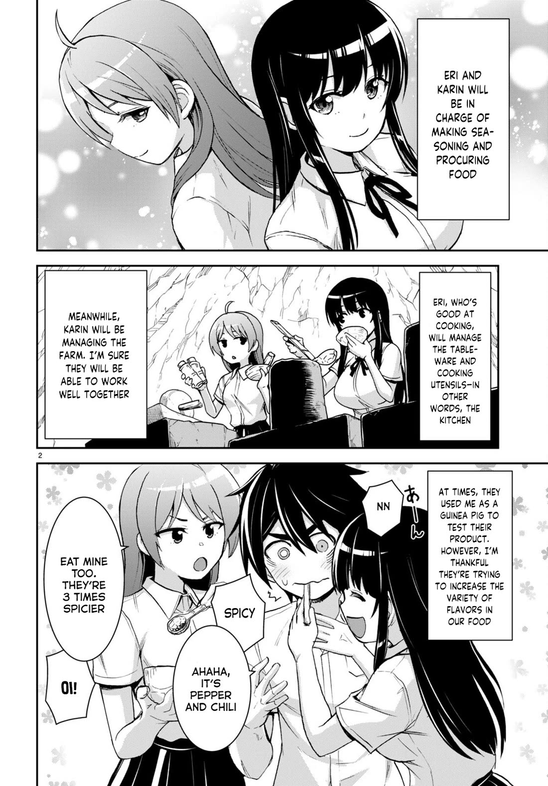Isekai Yurutto Survival Seikatsu: Gakkou no Minna to Isekai no Mujintou ni Tenishitakedo Ore Dake Rakushou desu Chapter 24 page 3 - Chapter 24
