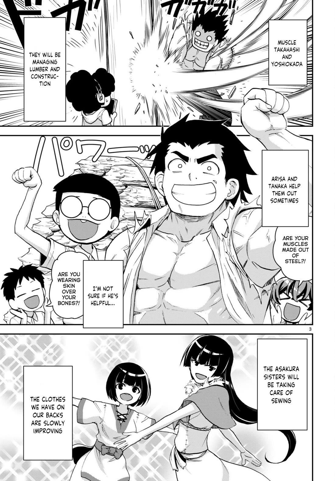 Isekai Yurutto Survival Seikatsu: Gakkou no Minna to Isekai no Mujintou ni Tenishitakedo Ore Dake Rakushou desu Chapter 24 page 4 - Chapter 24